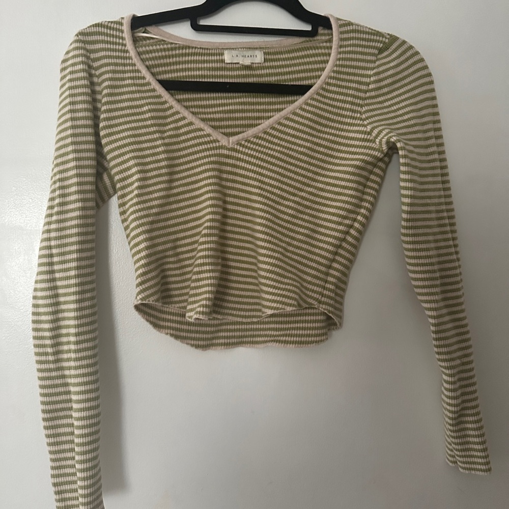 PacSun L.A. Hearts Long Sleeve Top